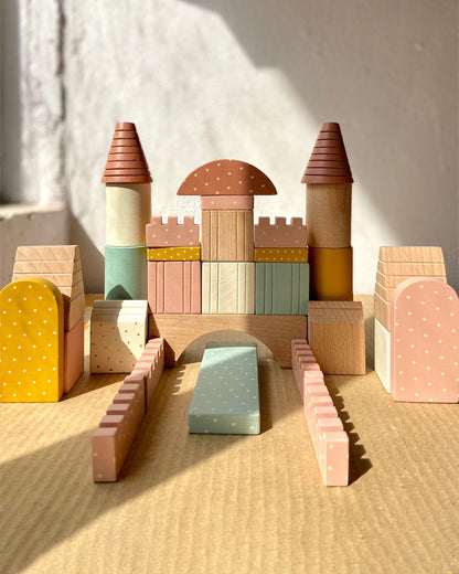 Playbox Dash the Builder-Includes 24 Blocks-Enhances Hand Eye Coordination-Shape Sorter & Stacker-Learning & Educational Toys-12M+