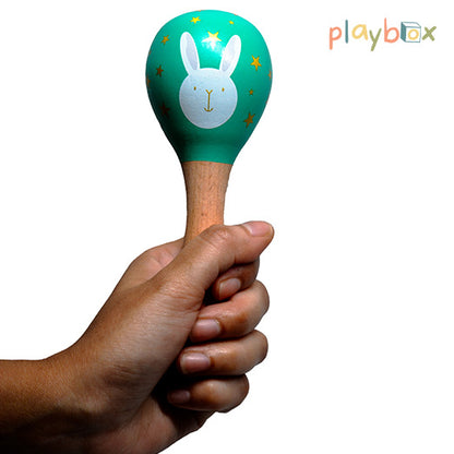 Playbox Forest Rattle-Improves Auditory Stimulation-For Infants