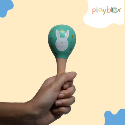 Playbox Forest Rattle-Improves Auditory Stimulation-For Infants