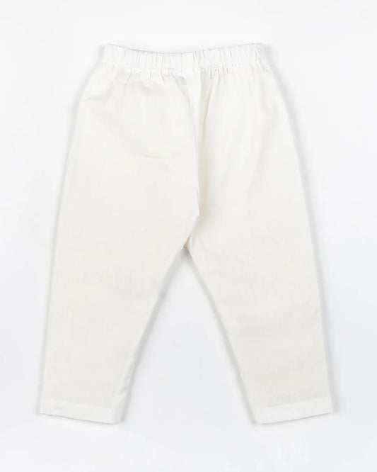 BeeLittle Multicolored Kurta Pajama Set-Tropical Vibes-Cotton-For Infants