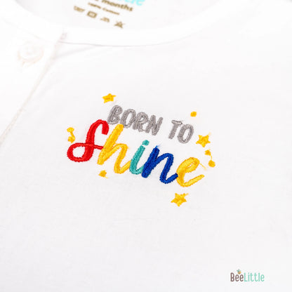 BeeLittle White Jhabla-Limited Edition-Organic Cotton-For Infants