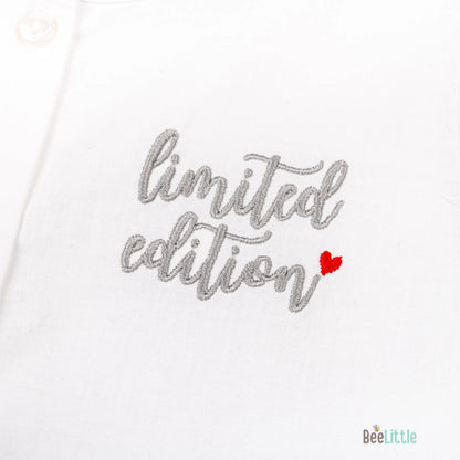 BeeLittle White Jhabla-Limited Edition-Organic Cotton-For Infants