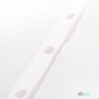 BeeLittle White Jhabla-Limited Edition-Organic Cotton-For Infants