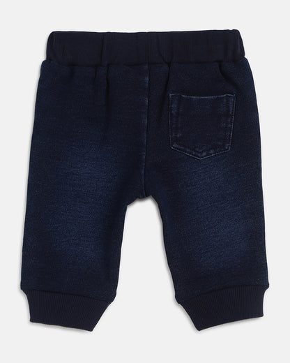 Chicco Blue Jeans-Solid-Cotton-For Infants