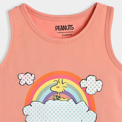 Mi Arcus Multicolored Vest-Peanuts-Cotton-Pack of 3-For Infants