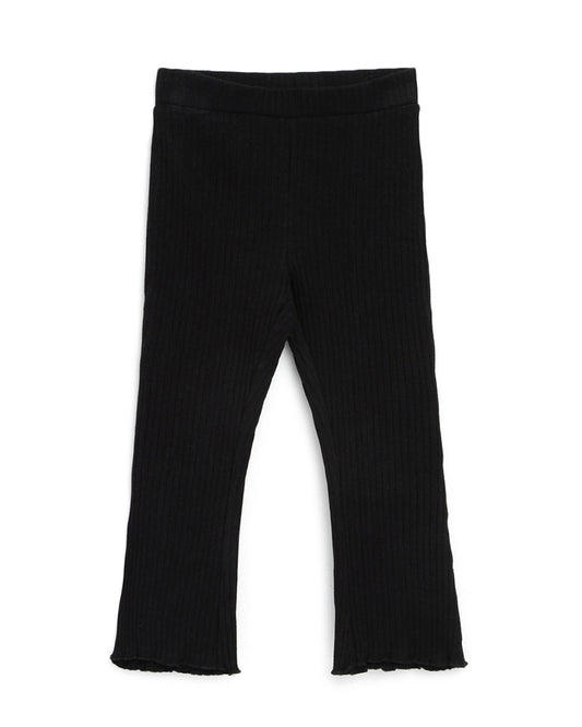 Chicco Black Legging-Solid-Cotton-For Infants