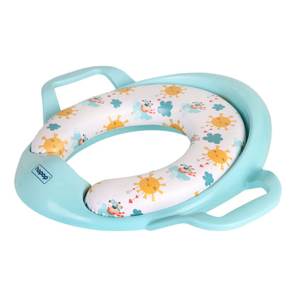 Hopop Baby Potty Seat-With Soft Cushioning & Side Handles-6 to 48M-Sun