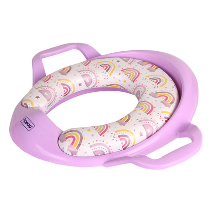 Hopop Baby Potty Seat-With Soft Cushioning & Side Handles-6 to 48M-Rainbow