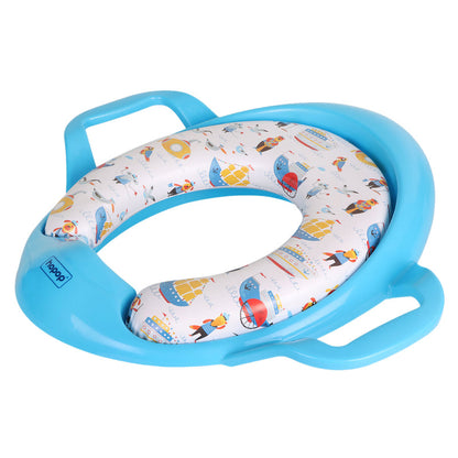 Hopop Baby Potty Seat-With Soft Cushioning & Side Handles-6 to 48M-Sailor