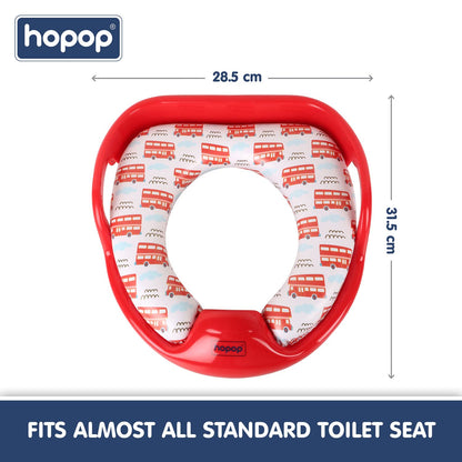 Hopop Baby Potty Seat-With Soft Cushioning & Side Handles-6 to 48M-Bus