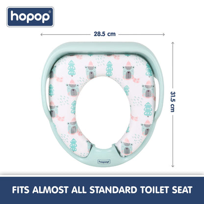 Hopop Baby Potty Seat-With Soft Cushioning & Side Handles-6 to 48M-Bear