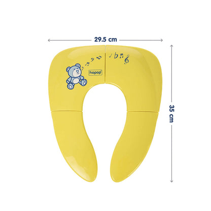 Hopop Baby Potty Seat-Foldable & Portable-Yellow