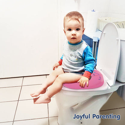 Hopop Baby Potty Seat-Foldable & Portable-Yellow