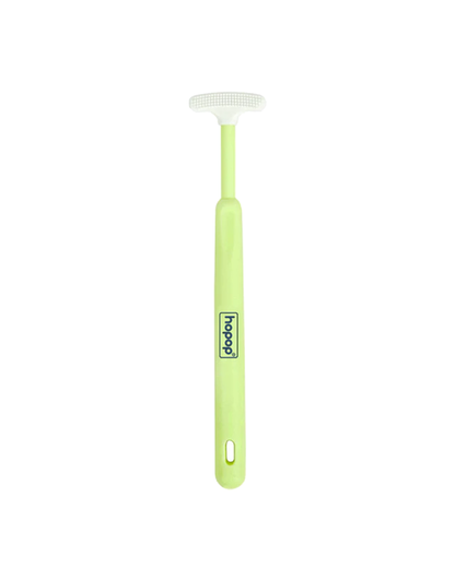 Hopop Baby Tongue Cleaner-Ergonomic Design-Green