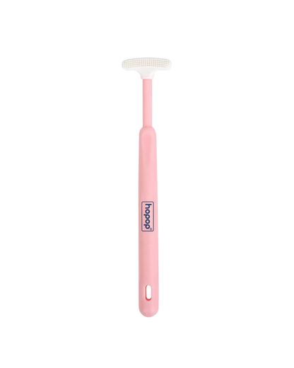 Hopop Baby Tongue Cleaner-Ergonomic Design-Pink