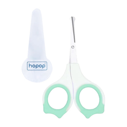 Hopop Baby Nail Scissor-With Rounded Tips-0 to 12M-Green