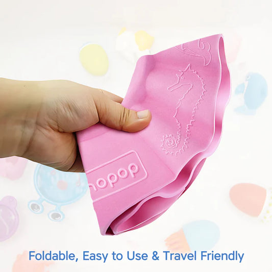 Hopop Shampoo Repellant Shower Cap-Pink