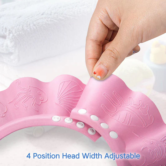 Hopop Shampoo Repellant Shower Cap-Pink