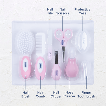 Hopop Baby Grooming Kit-Pink