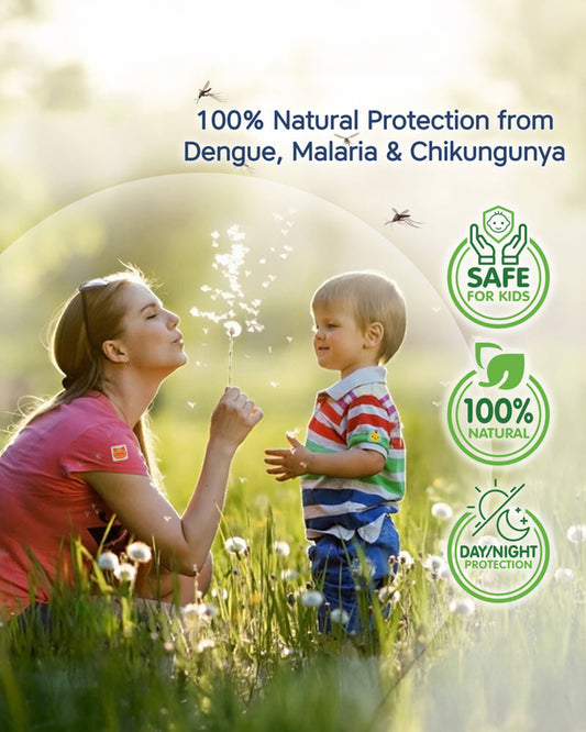 Hopop Smiley MoZzbito Mosquito Repellent Patches-Upto 12 Hours Protection-For Infants-24 Patches