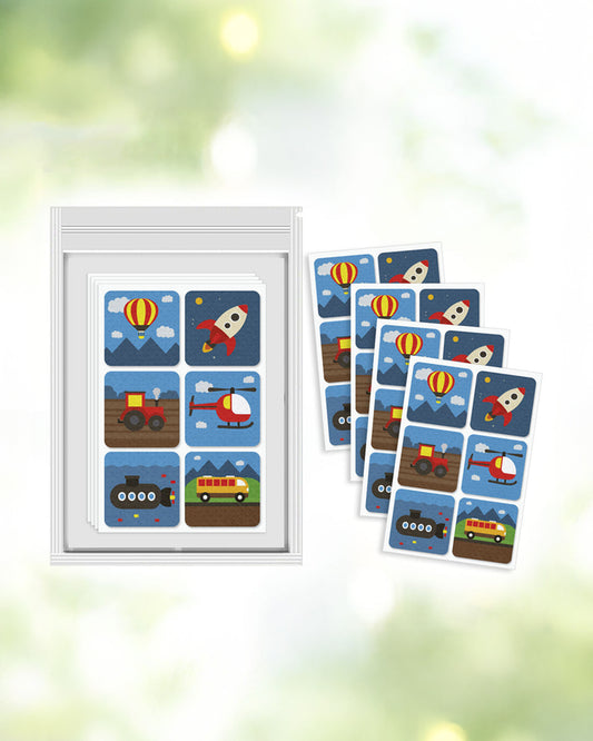 Hopop Transport MoZzbito Mosquito Repellent Patches-Upto 12 Hours Protection-For Infants-24 Patches