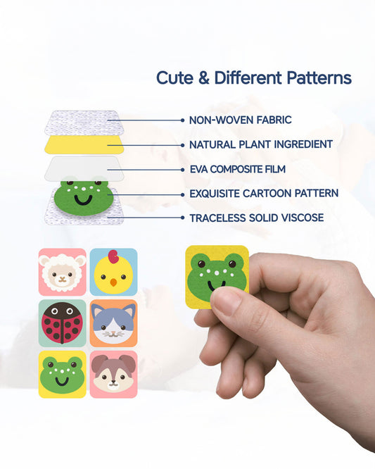 Hopop Transport MoZzbito Mosquito Repellent Patches-Upto 12 Hours Protection-For Infants-24 Patches