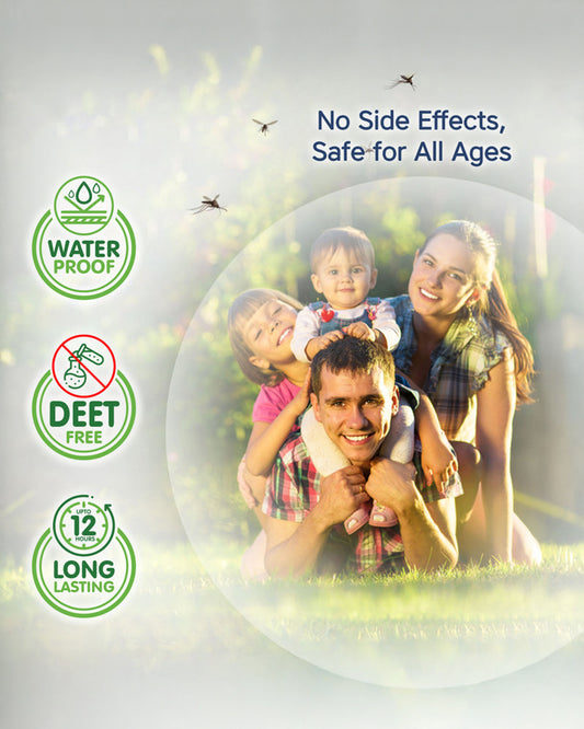 Hopop Transport MoZzbito Mosquito Repellent Patches-Upto 12 Hours Protection-For Infants-24 Patches