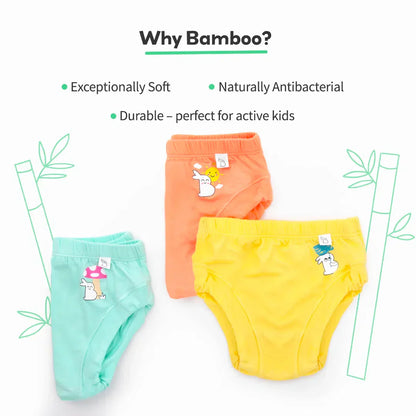 SuperBottoms Orange Briefs-Sunkissed-Bamboo-For Infants