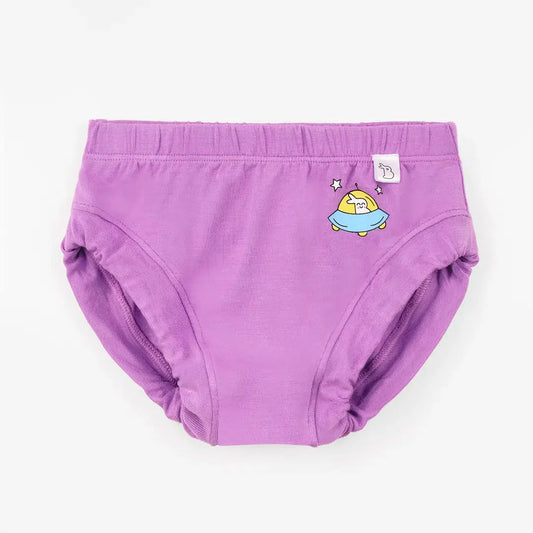 SuperBottoms Lavender, Yellow & Blue Briefs-Solid-Bamboo Cotton-For Infants