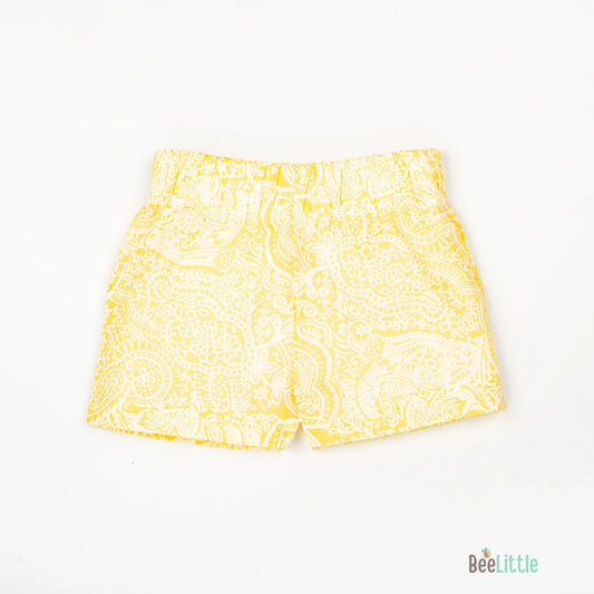 BeeLittle Yellow Jhabla Set-Delight-Cotton-For Infants