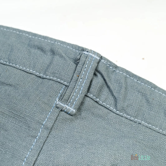 BeeLittle Grey Trousers-Slate-Cotton-For Infants