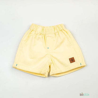 BeeLittle Yellow Shorts-Cotton-For Infants