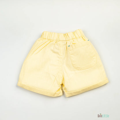 BeeLittle Yellow Shorts-Cotton-For Infants