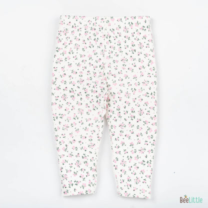 BeeLittle Pastel Pink Leggings-Cotton-Pack of 3-For Infants