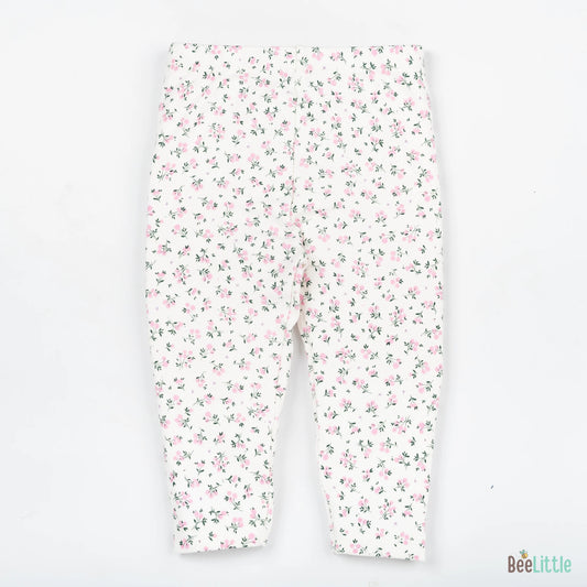 BeeLittle Pastel Pink Leggings-Cotton-Pack of 3-For Infants