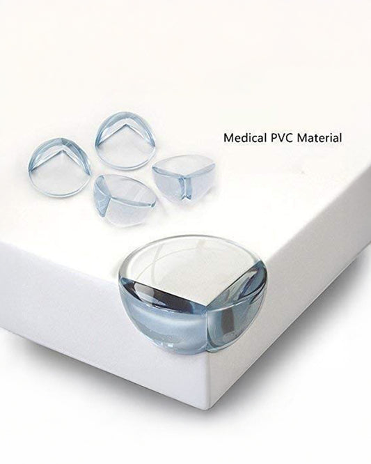BabySafeHouse Transparent Corner Edge Guards-For Baby Proofing-Pre Taped-For Kids-Big