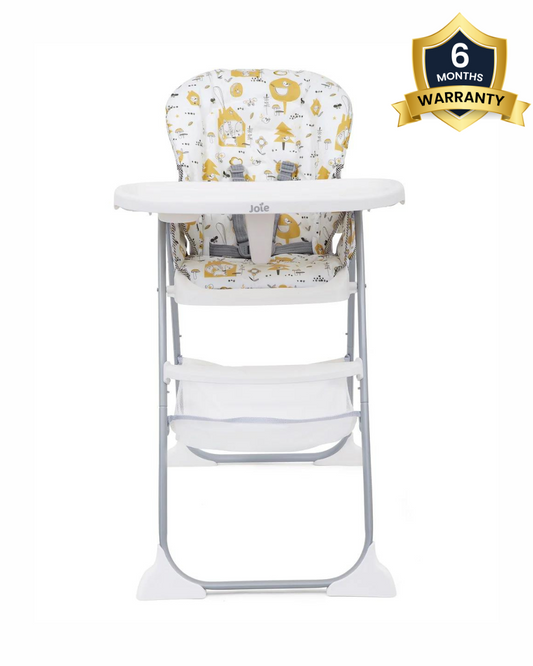 Joie Mimzy Snacker Baby High Chair-One Hand Quick Compact Fold-Streamlined Design-6M to 3Y (Upto 15Kg)-Cosy Spaces