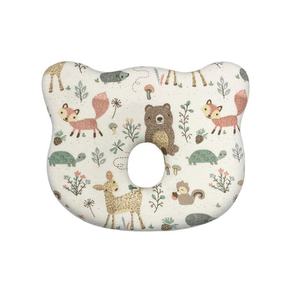 Abracadabra Baby Memory Foam Pillow-Prevents Flat Head Syndrome-Eases Neck Tension of Baby-Bambi & Friends-For Infants