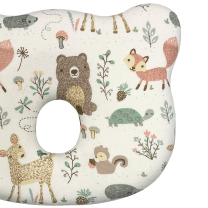 Abracadabra Baby Memory Foam Pillow-Prevents Flat Head Syndrome-Eases Neck Tension of Baby-Bambi & Friends-For Infants