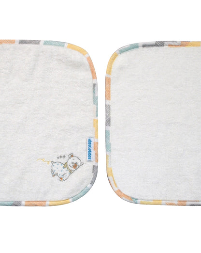 Abracadabra Hooded Baby Bath Towel Set-100% Terry Cotton-With 2 Face Washers-Sleepy Friends