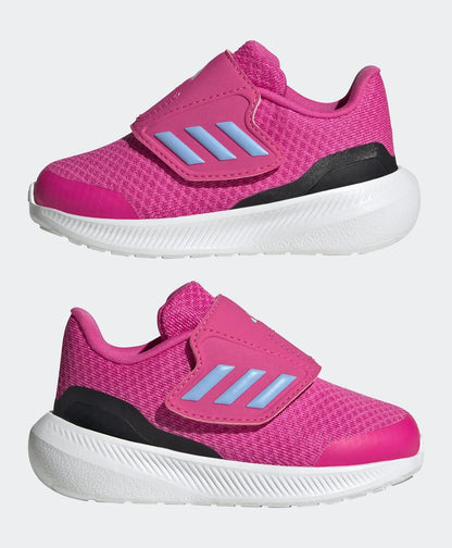 Adidas Pink Runfalcon AC I Velcro Shoes For Infants