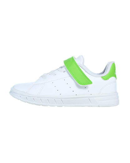 Adidas White Affab 1.0 I Velcro Shoes For Infants