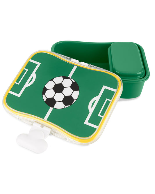 Skip Hop Spark Style Lunch Kit-4-Piece Set-With Leakproof Lid-Soccer-For Feeding Infants