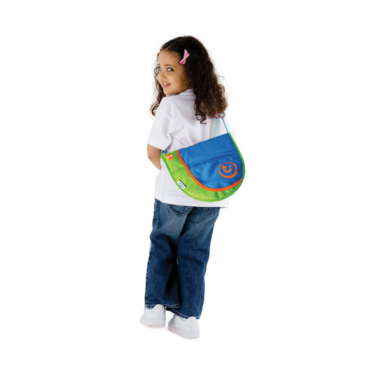 Trunki Blue & Green Sling Bag-Synthetic-Solid-For Infants