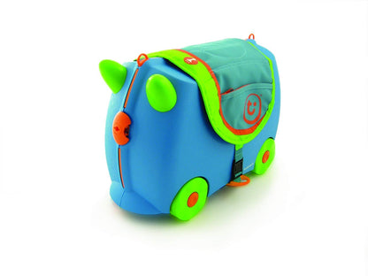 Trunki Blue & Green Sling Bag-Synthetic-Solid-For Infants