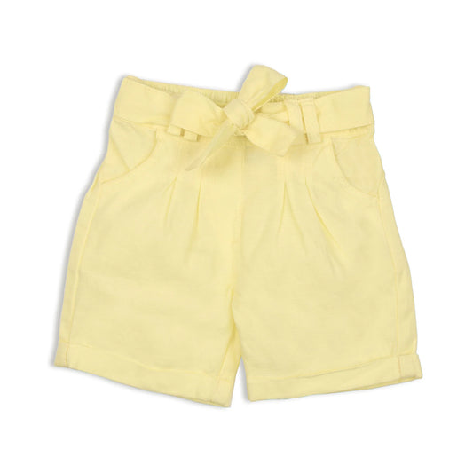 Kicks & Crawl Yellow Shorts-Hello Yellow-Cotton-For Infants