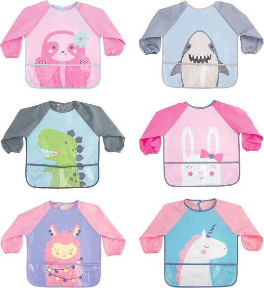 Stephen Joseph Art Smock-Llama-For Messy Playtime-18M+