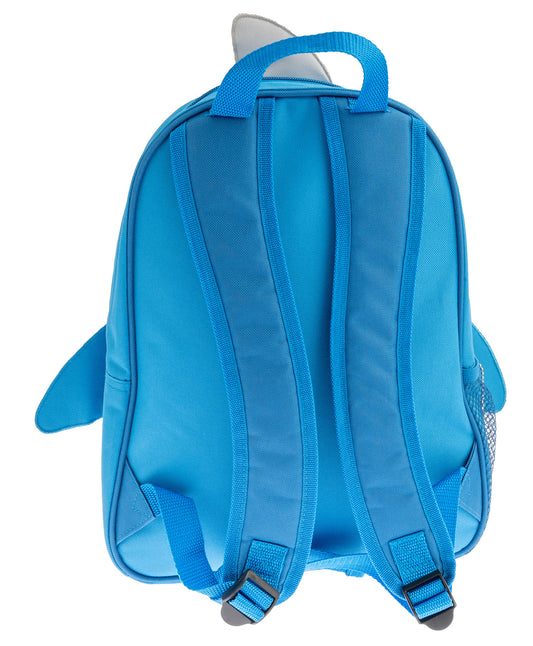 Stephen Joseph Sidekick Shark Backpack-Cushioned Adjustable Straps-for Toddlers