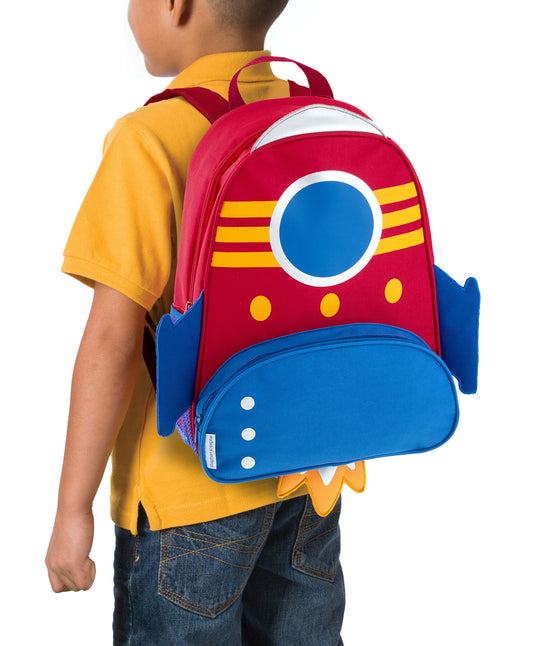 Stephen Joseph Space Backpack-Cushioned Adjustable Straps-for Toddlers