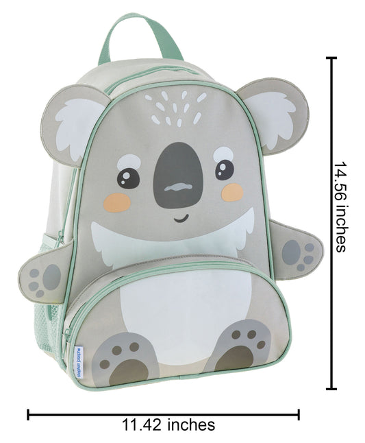 Stephen Joseph Sidekick Koala Backpack-Cushioned Adjustable Straps-for Toddlers